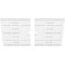 Ekena Millwork Beaux Architectural Grade PVC Ceiling Medallion, 40"W x 26 5/8"H x 3"ID x 14"C x 1"P, Two-Piece CMP40X26BX2-03000 - alternate 4